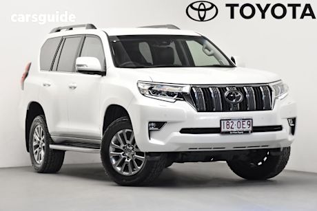 White 2020 Toyota Landcruiser Prado SUV VX 4X4