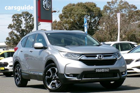 Silver 2018 Honda CR-V Wagon Vti-S (2Wd)