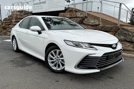 White 2024 Toyota Camry Sedan ASCENT F