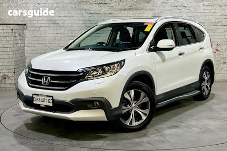 White 2013 Honda CR-V Wagon Vti-L (4X4)