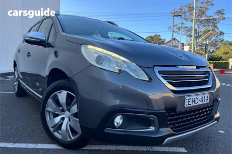 Grey 2015 Peugeot 2008 Wagon Allure