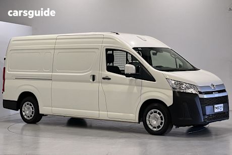 White 2022 Toyota HiAce Commercial R