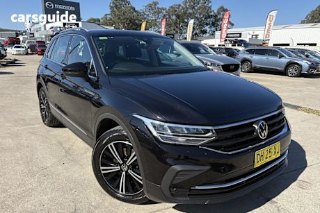 Black 2023 Volkswagen Tiguan SUV 110TSI LIFE F