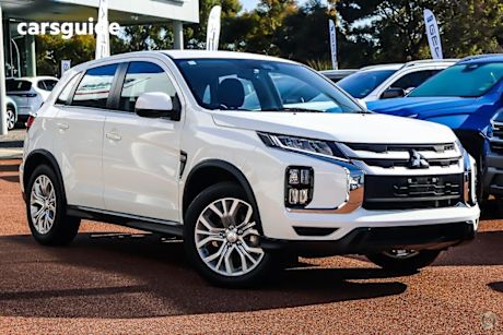 White 2022 Mitsubishi ASX SUV ES F
