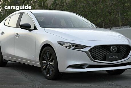 White 2025 Mazda 3 Sedan G25 Evolve Sp Vision