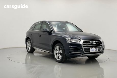 Blue 2017 Audi Q5 Wagon 2.0 Tdi Quattro Design