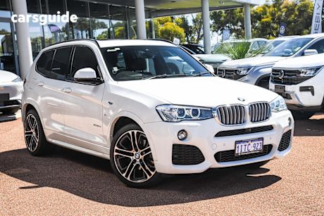 White 2016 BMW X3 SUV XDRIVE30D 4X4