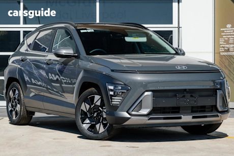 Grey 2025 Hyundai Kona SUV