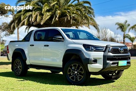 White 2024 Toyota Hilux Ute Tray ROGUE 48V 4X4