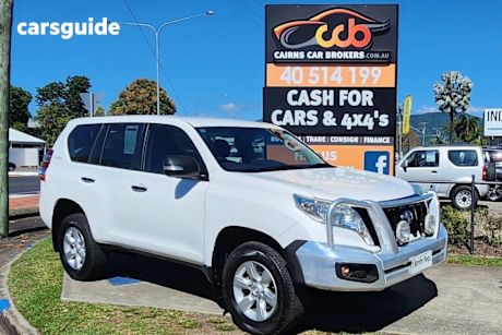 White 2017 Toyota Landcruiser Prado Wagon Gx (4X4)