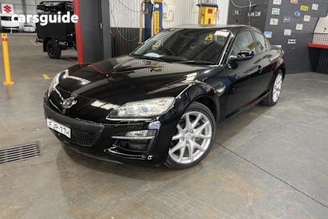 Black 2010 Mazda RX-8 Coupe Luxury