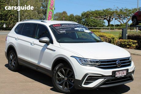 White 2022 Volkswagen Tiguan Wagon Allspace 132Tsi Life