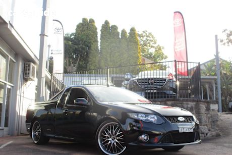 Black 2011 Ford Falcon Ute Ute Tray XR6 LIMITED EDITION R