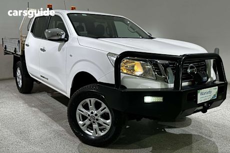 White 2019 Nissan Navara Ute Tray RX 4X4