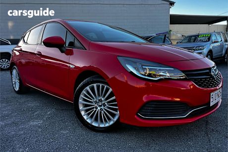 Red 2017 Holden Astra Hatchback R
