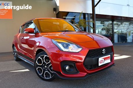 Red 2019 Suzuki Swift Hatchback Sport