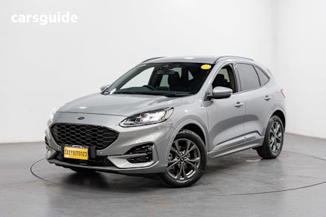 Silver 2021 Ford Escape Wagon St-Line (Fwd)