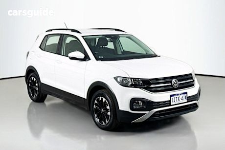White 2023 Volkswagen T-Cross Wagon 85Tfsi Life