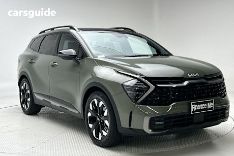 Green 2022 Kia Sportage SUV GT-LINE 4WD