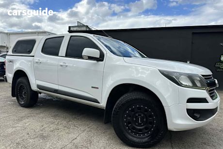 White 2016 Holden Colorado Crew Cab Pickup Ls (4X4)