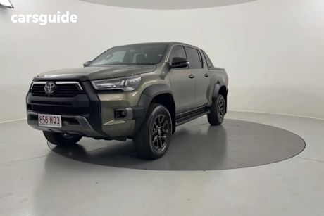 Grey 2022 Toyota Hilux Double Cab Pick Up Rogue (4X4) 6 Speaker