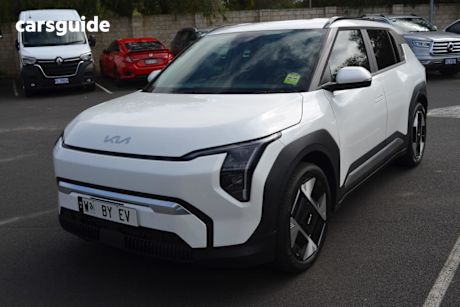 White 2025 Kia Ev3 Wagon Earth 2Wd Lr Subtle Grey