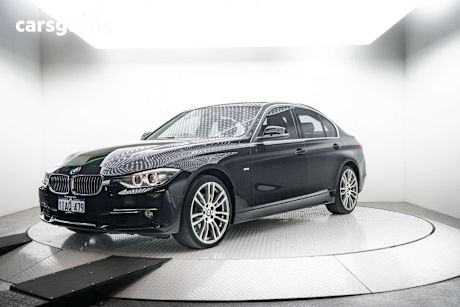 Black 2014 BMW 3 Sedan 328I LUXURY LINE R