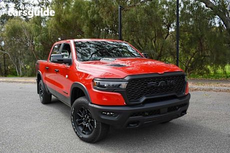 Red 2025 Ram 1500 Crew Cab Utility Rebel Hurricane