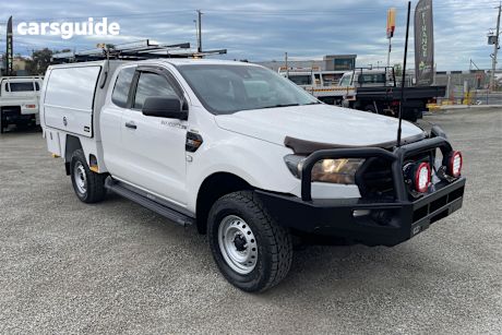 White 2020 Ford Ranger Ute Tray XL 4X4