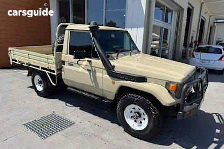 Brown 1994 Toyota Landcruiser Ute Tray 4X4