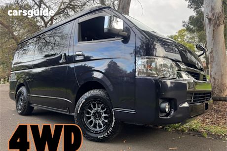 Black 2021 Toyota HiAce SUV