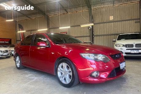 Red 2011 Ford Falcon Sedan XR6 LIMITED EDITION R