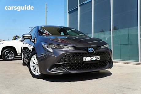 Grey 2024 Toyota Corolla Hatch