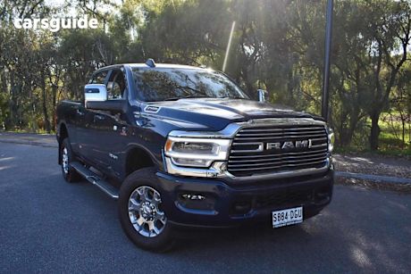 Blue 2024 Ram 2500 Crew Cab Utility Laramie (4X4)