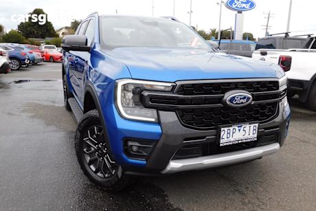 Blue 2024 Ford Ranger Double Cab Pick Up Wildtrak 2.0 (4X4)