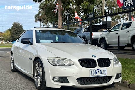 White 2013 BMW 320D Coupe