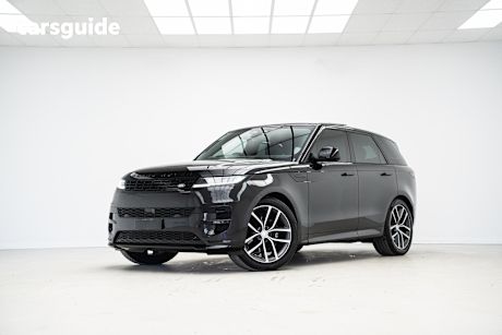 Black 2024 Land Rover Range Rover Sport SUV D350 DYNAMIC HSE 4X4