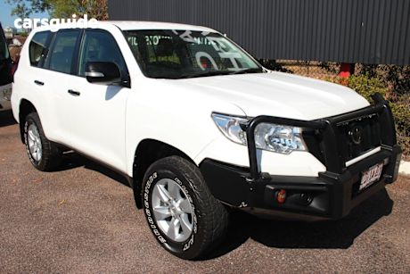 White 2018 Toyota Landcruiser Prado Wagon Gx (4X4)