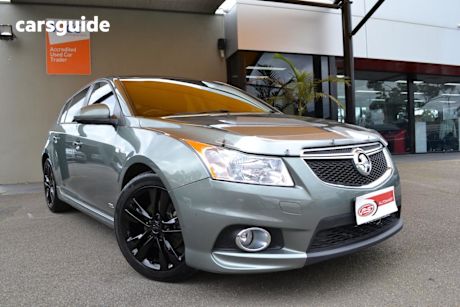 Grey 2014 Holden Cruze Hatchback Sri Z-Series