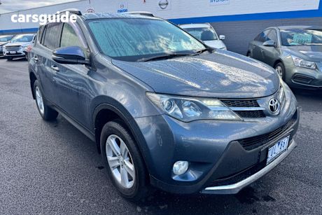 Blue 2013 Toyota RAV4 SUV GXL F