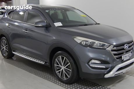 Grey 2016 Hyundai Tucson Wagon Elite (Fwd)