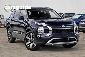 Blue 2025 Mitsubishi Outlander Wagon Aspire 7 Seat (2Wd)