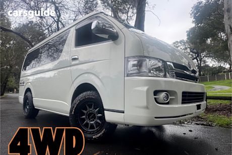 White 2008 Toyota HiAce Commercial GL 4WD