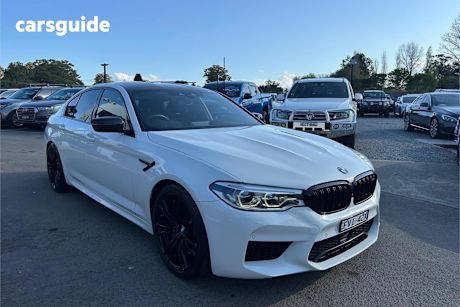 White 2018 BMW M5 Sedan COMPETITION 4X4