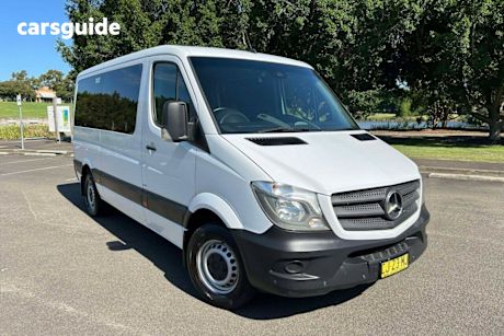 White 2016 Mercedes-Benz Sprinter Van 316Cdi Mwb