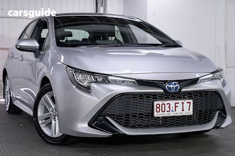 Silver 2022 Toyota Corolla Hatch ASCENT SPORT HYBRID F