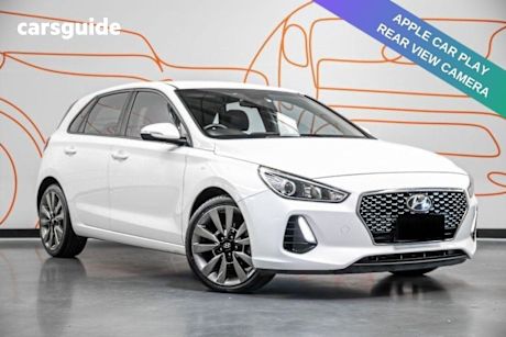 White 2017 Hyundai I30 Hatch ELITE F