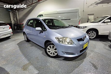 Blue 2009 Toyota Corolla Hatch ASCENT F