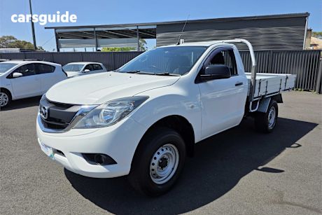 White 2017 Mazda BT-50 Ute Tray XT HI-RIDER R