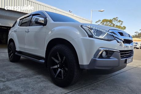 White 2018 Isuzu MU-X Wagon Ls-U (4X4)